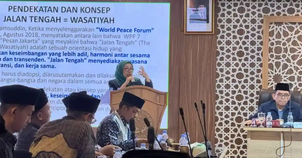 MUI Dorong Diplomasi Islam Wasathiyah Jadi Model Perdamaian Dunia