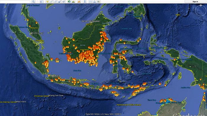 Alarm Karhutla Kalimantan Berbunyi, BNPB Catat 1.487 Titik Panas